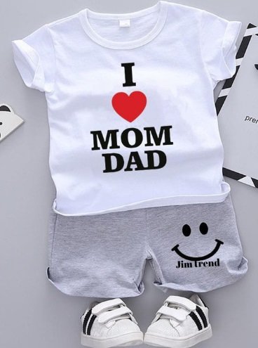 🌟 JIM Trend Unisex White Clothing Set – Soft, Stylish Everyday Ready 🌟