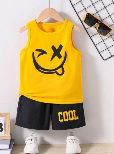 🌼 JIM Trend Unisex Yellow Clothing Set – Bright Comfort for Little Stars 🌼