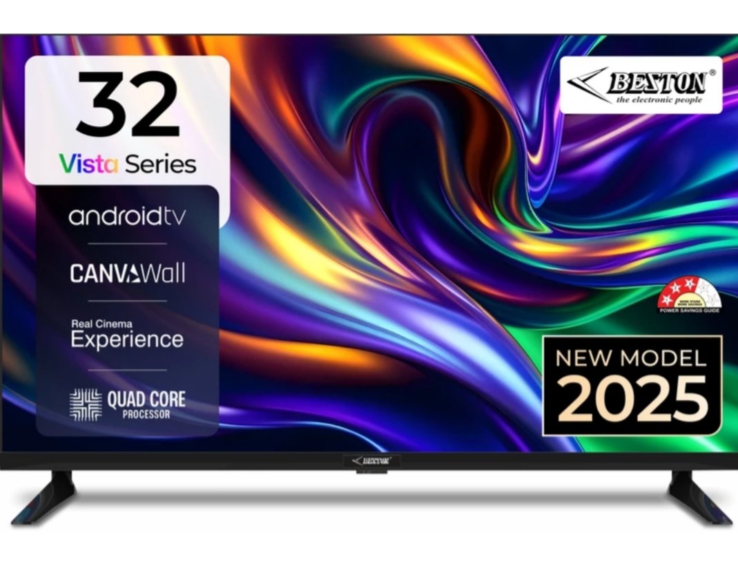 ₹7,359 – Beston 32-Inch HD Ready Smart Android TV | WiFi LED Display