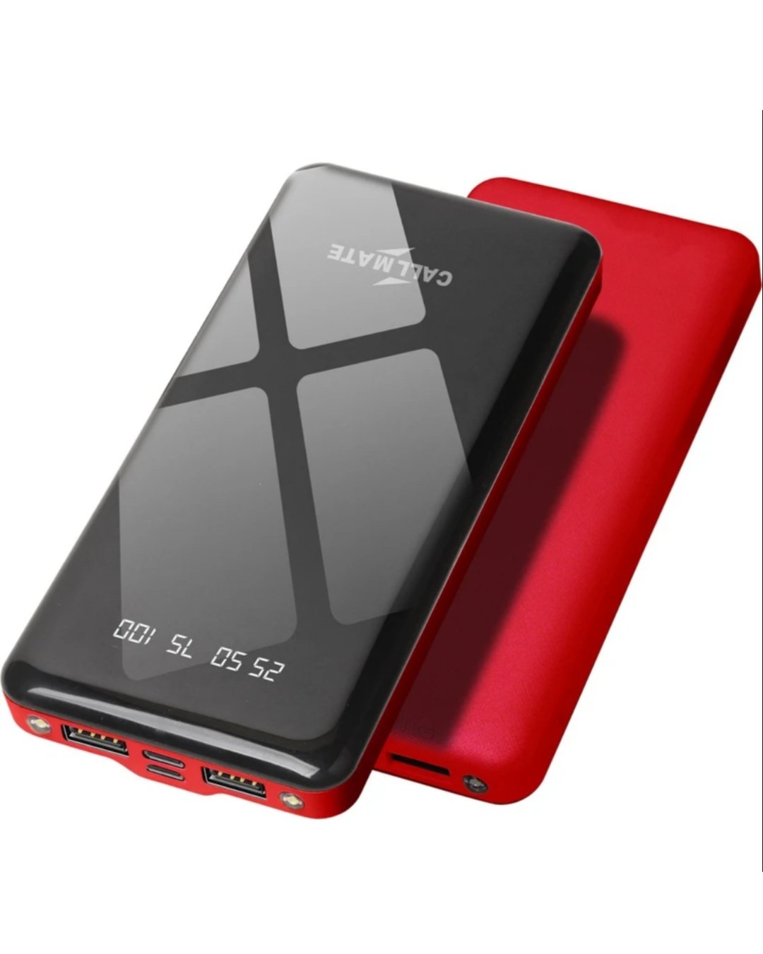 ₹499 | Callmate 10000mAh Fast Charging Power Bank – Dual USB, Dual Torch, Travel-Ready