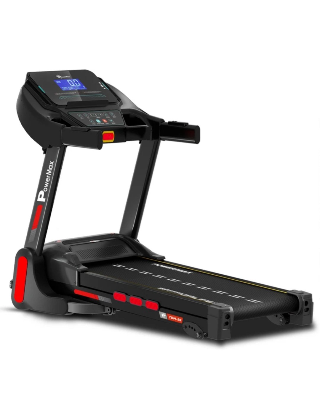 ₹16,499 4HP Peak Motor Foldable Home Treadmill with Heart Rate Sensor