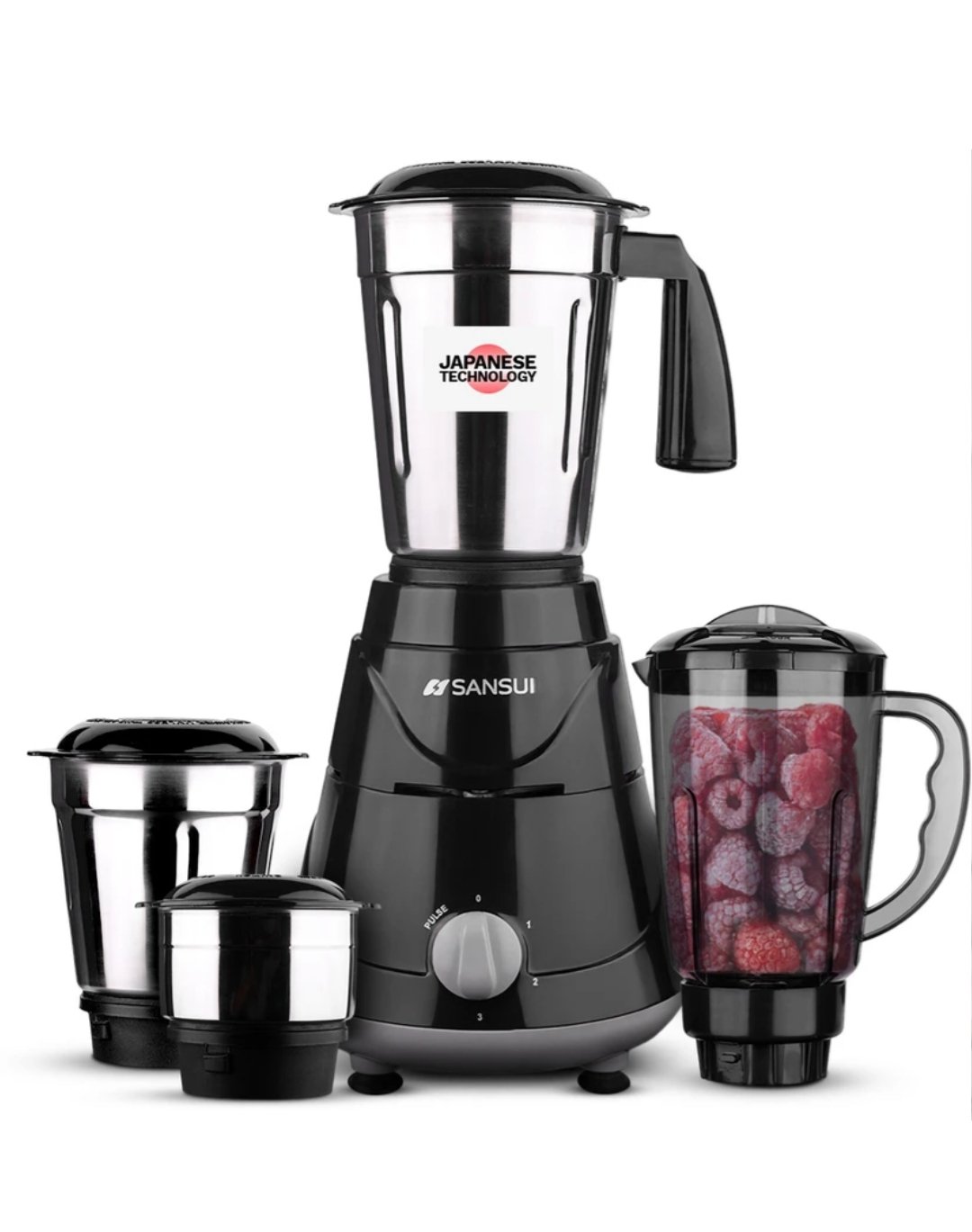 ₹1,899 Sansui Blaze 500W Juicer Mixer Grinder – Power Meets Style!
