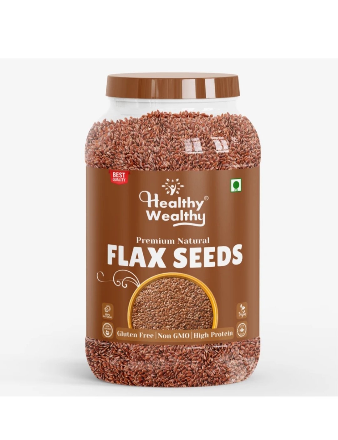 🔥 ₹127 – Raw Flax Seeds 400g | 75% OFF Hot Deal!