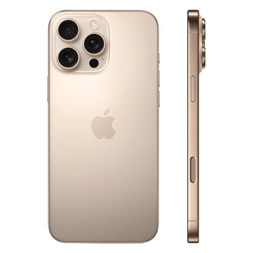 4549 ريال سعودي – آيفون 16 برو ماكس 256GB تيتانيوم صحراوي بخصم قوي