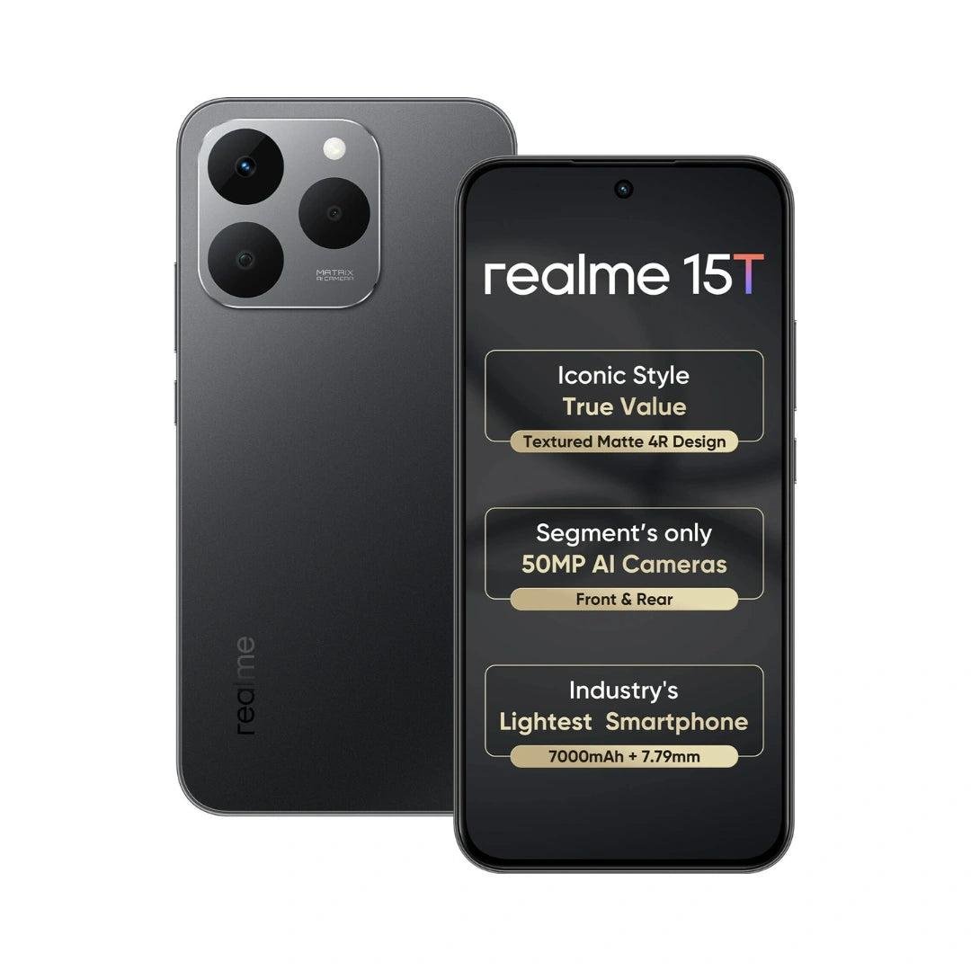 1989 ريال سعودي – هاتف Realme 15T 5G AMOLED ببطارية 7000mAh