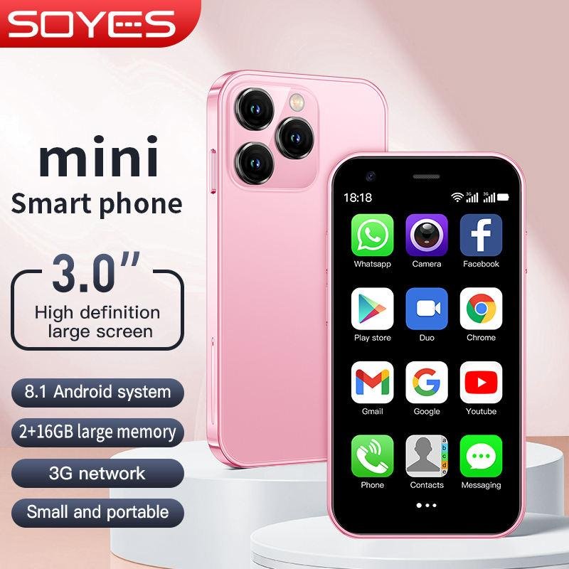 191 ريال سعودي – هاتف SOYES A17 Mini الصغير بتصميم أنيق وشاشة HD