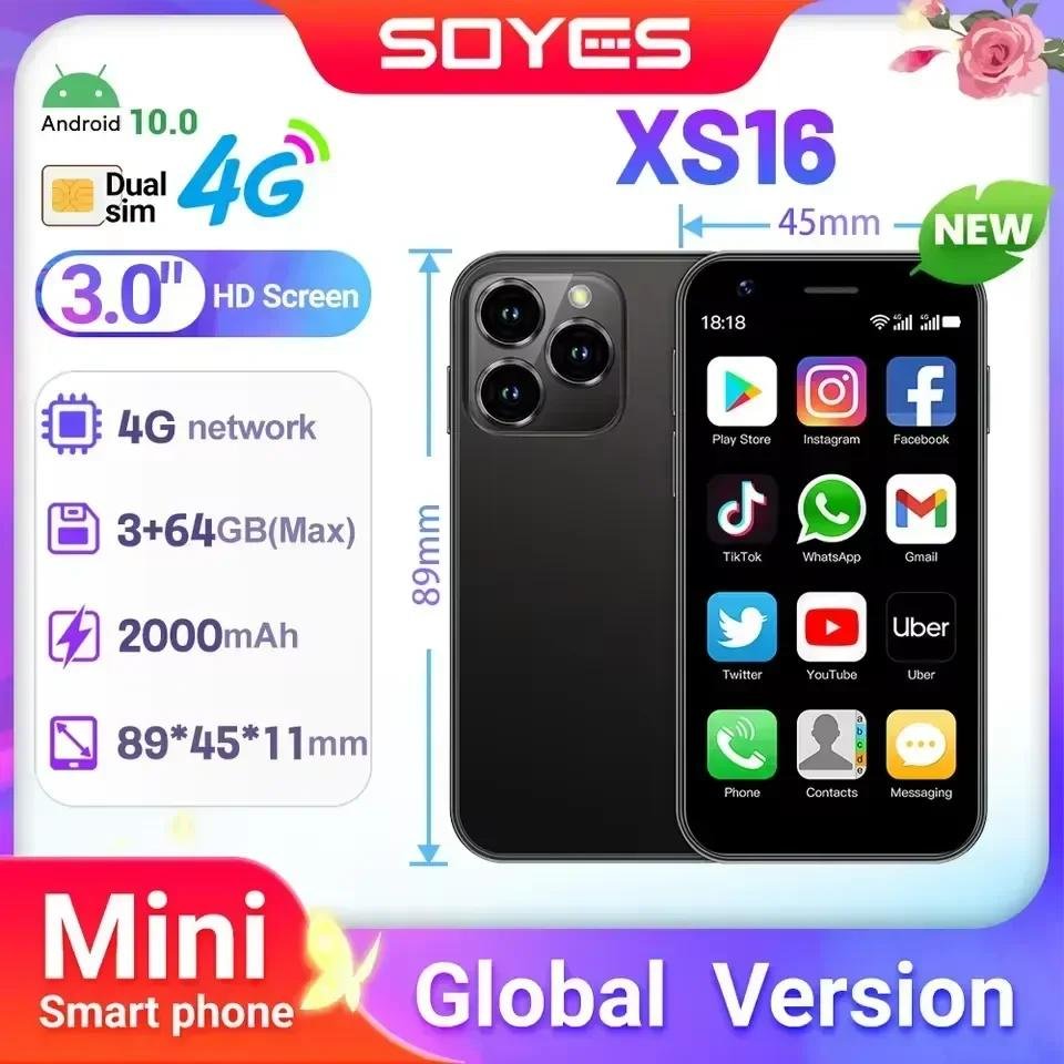 191 ريال سعودي – هاتف SOYES A17 Mini الصغير بتصميم أنيق وشاشة HD
