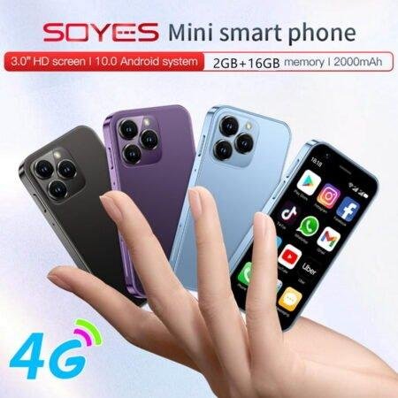 191 ريال سعودي – هاتف SOYES A17 Mini الصغير بتصميم أنيق وشاشة HD