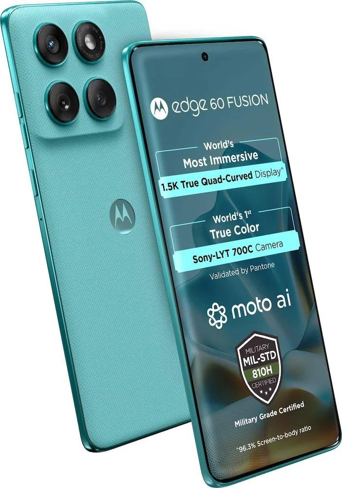1099 ريال سعودي – Motorola Edge 60 Fusion 5G بذاكرة 256GB وشاشة pOLED