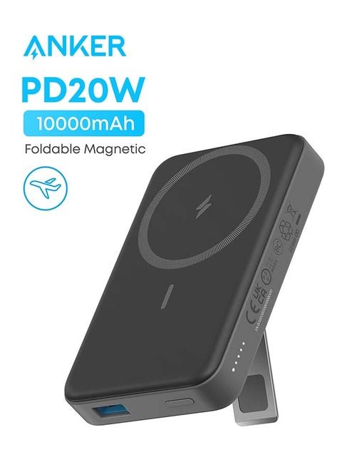128.80 ريال سعودي باور بنك أنكر 10000mAh مغناطيسي لاسلكي قابل للطي